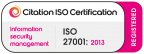 citation iSO Certification ISO 27001